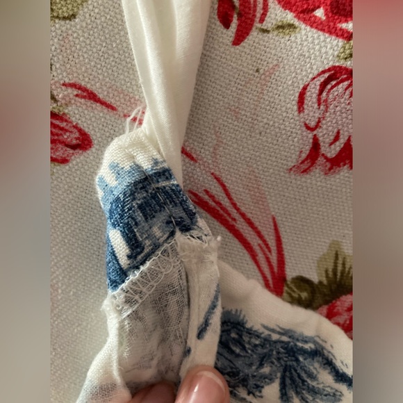 Bellambra Toile Print Linen Halter Sundress - SZ XL - Picture 8 of 11